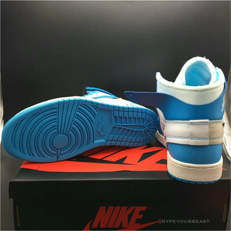 The Ten: Off White X Air Jordan 1 High “UNC”
