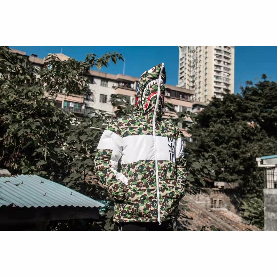 hypeyourbeast Ad*s x bape camo jacket