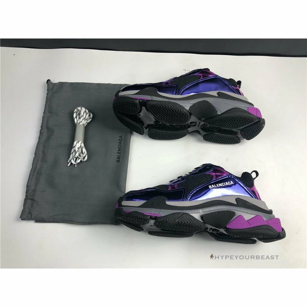 Ba*len*cia*ga triple s purple / pink