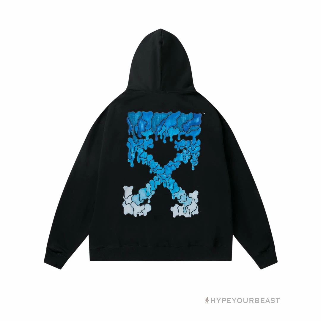 HypeYourBeast Off White Hoodie Royal – Black