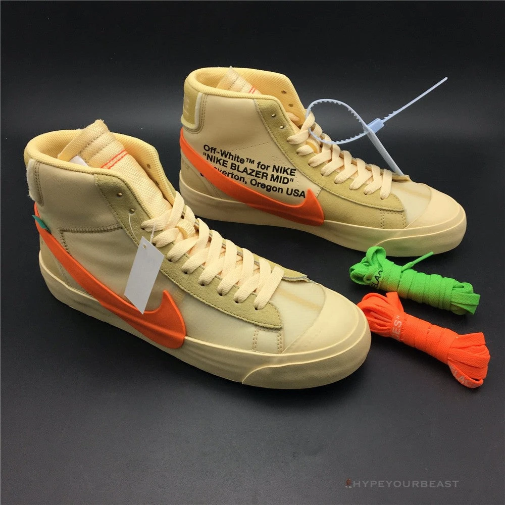 Off White X Nike Mid Blazer “All Hallows Eve”
