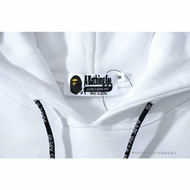 BAPE Marilyn Monroe Camouflage Suspender Hoodie ‘WHITE’
