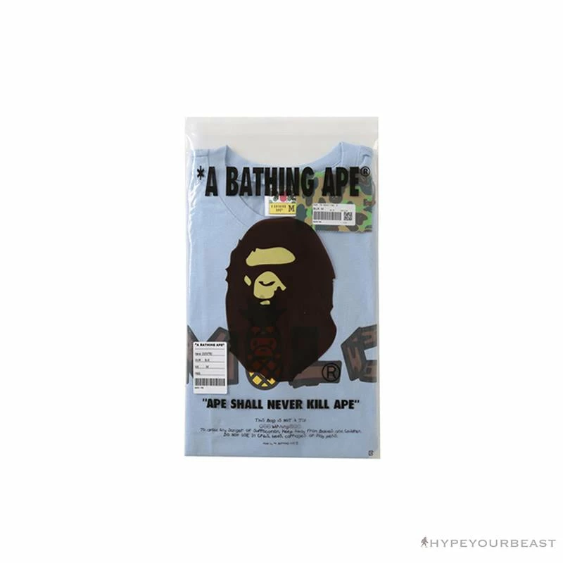 BAPE Comic Dragon Ball Tee Shirt ‘BLUE’ Clothes