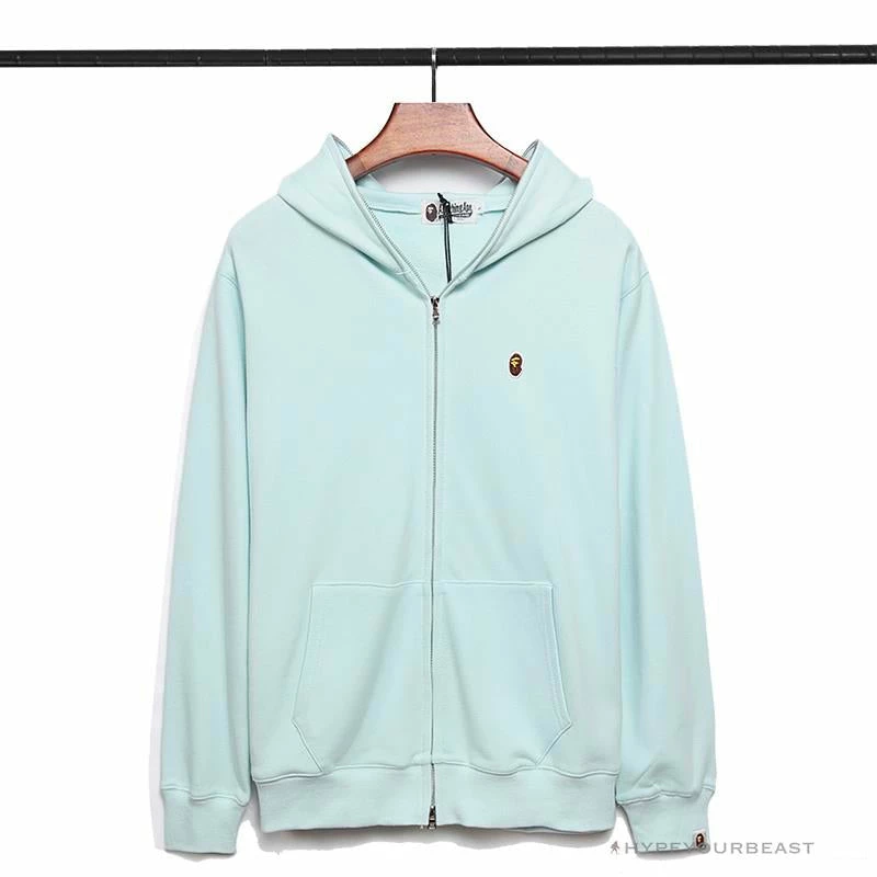 Clothes BAPE Classic Ape Head Hoodie ‘CYAN’