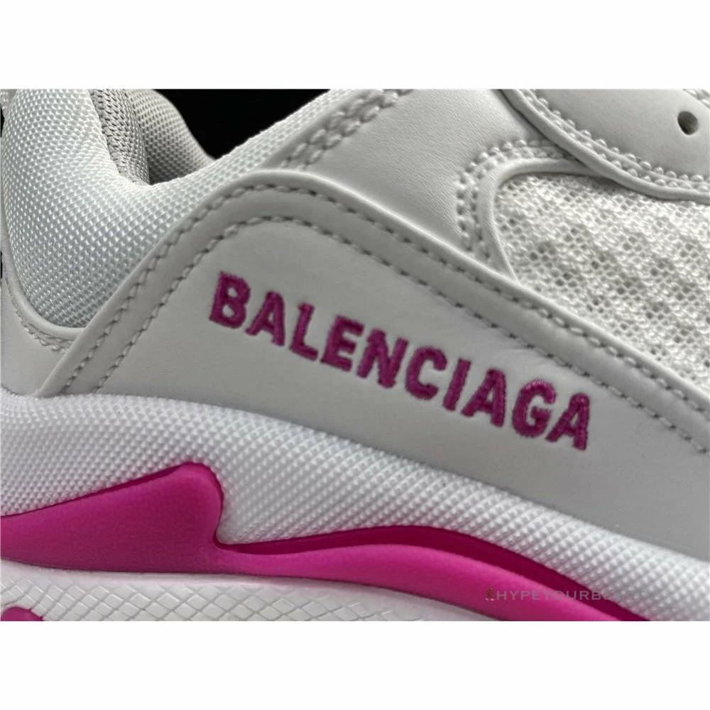 hypeyourbeast Ba*len*cia*ga triple s bcg triple s white pink
