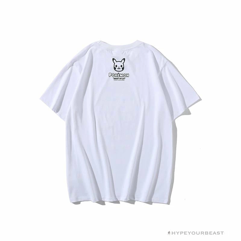 BAPE Pokémon Co-branded Ape Head Tee Shirt ‘WHITE’
