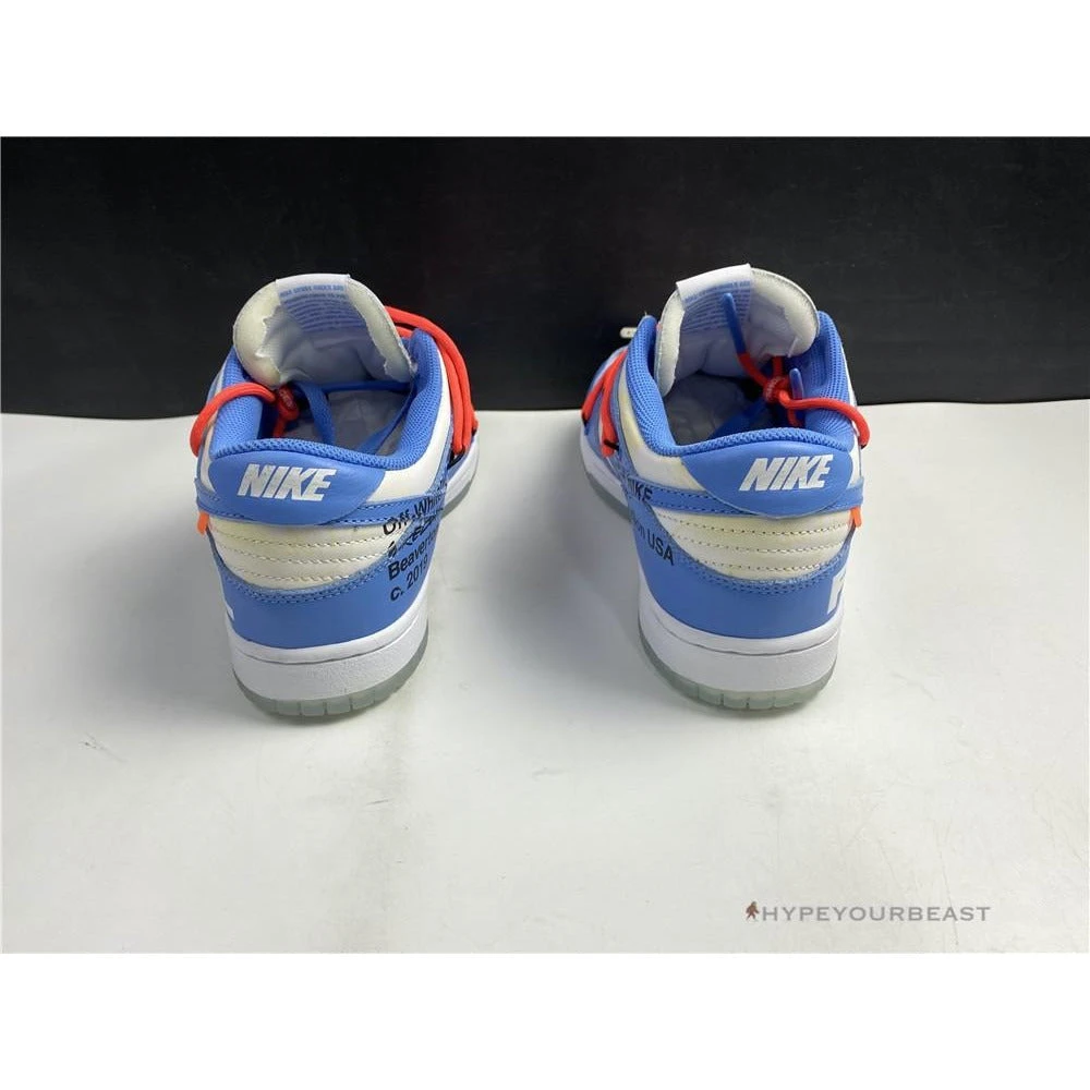 Futura X Off-White X Nike Dunk Low Blue