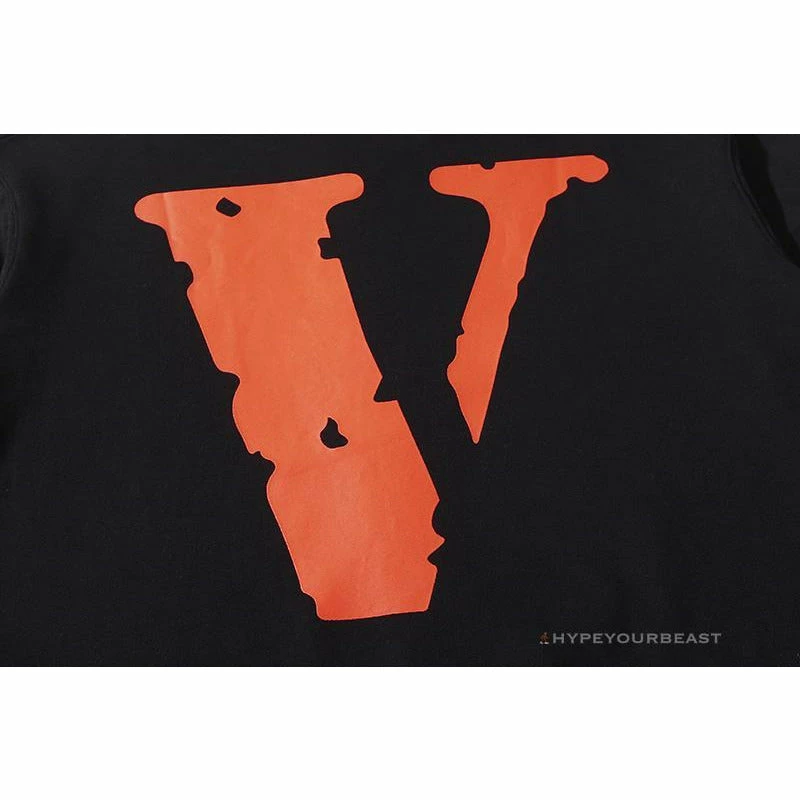 HypeYourBeast Vlone Orange Shirt – Black