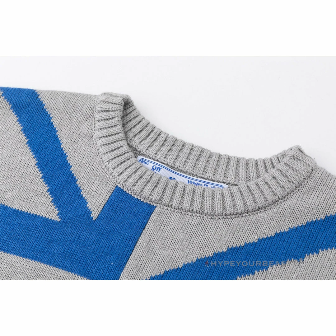 HypeYourBeast Off-White Shirt Blue Arrow