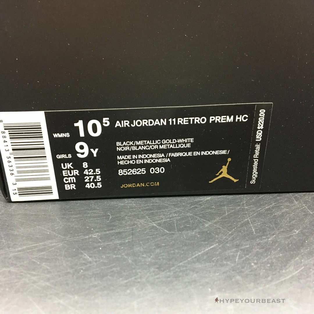 HypeYourBeast Air Jordan 11 Retro Premium ‘Heiress’