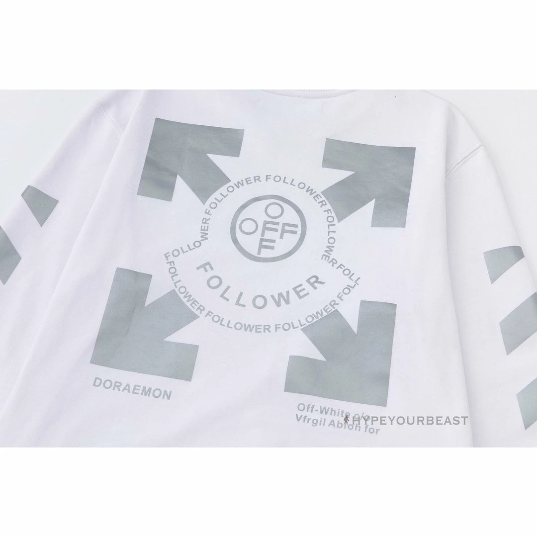 HypeYourBeast Off White Shirt Follower – White
