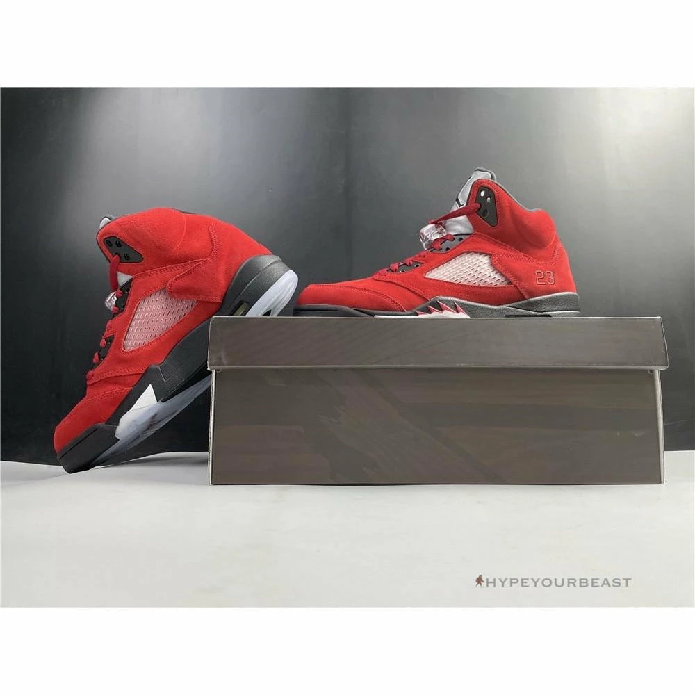 HypeYourBeast Air Jordan 5 Retro ‘Raging Bulls Red’