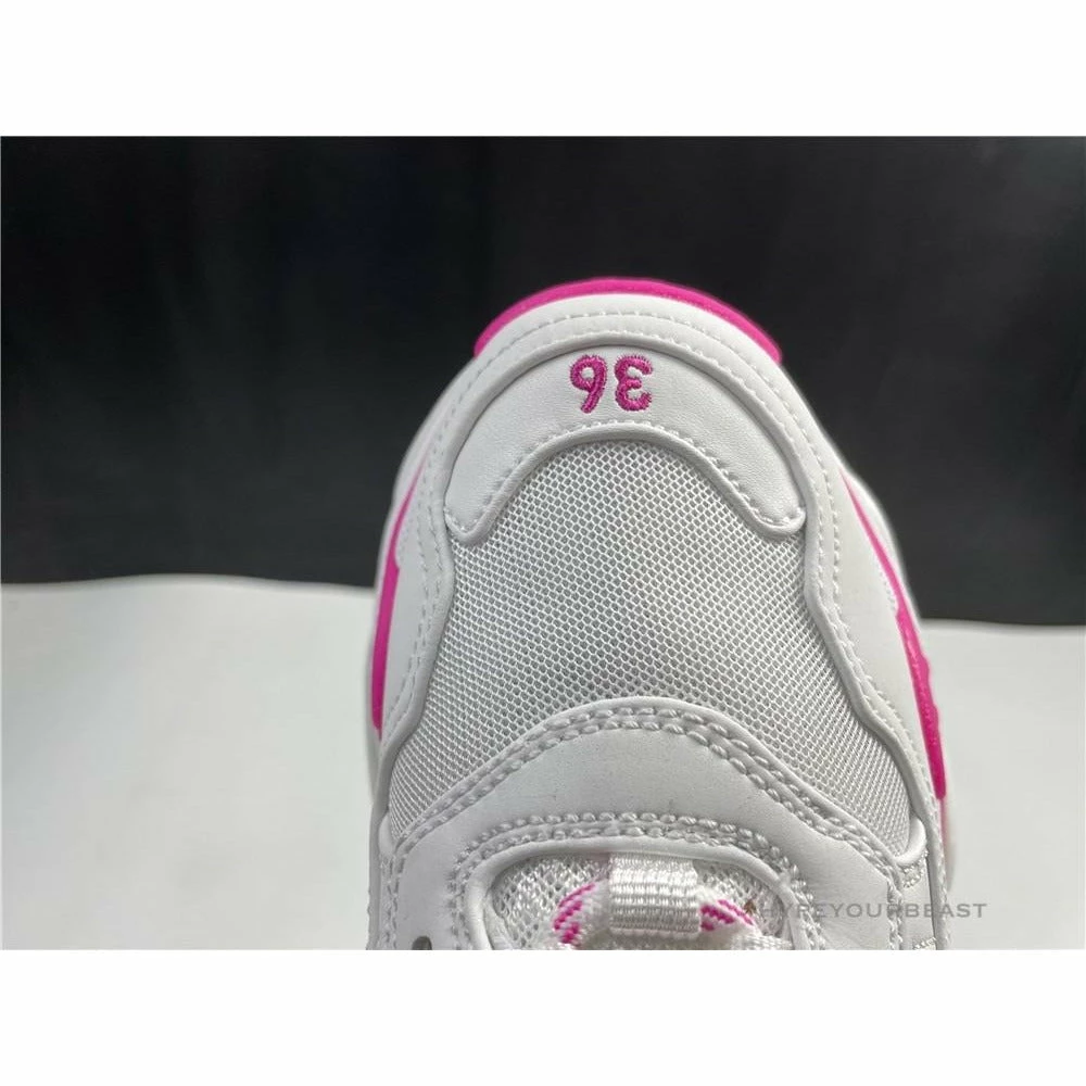 hypeyourbeast Ba*len*cia*ga triple s bcg triple s white pink