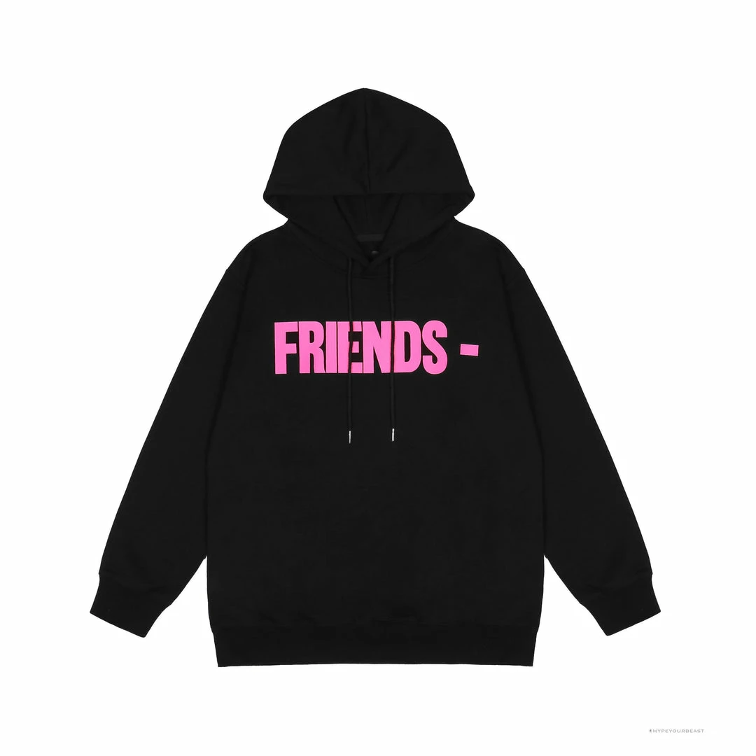 HypeYourBeast Hoodies & Jackets Vlone Hoodie Black Pink