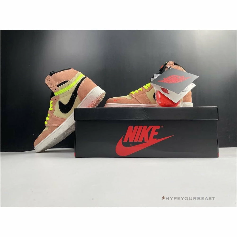 HypeYourBeast Air Jordan 1 High Switch ‘Pink Volt’