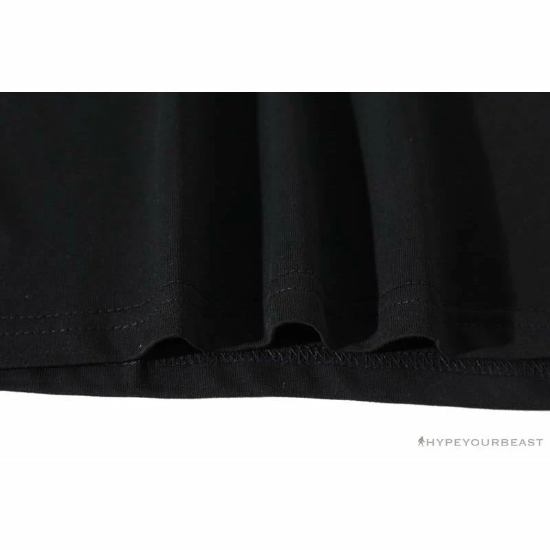BAPE Violent Bear Color Stitching Tee Shirt ‘BLACK’