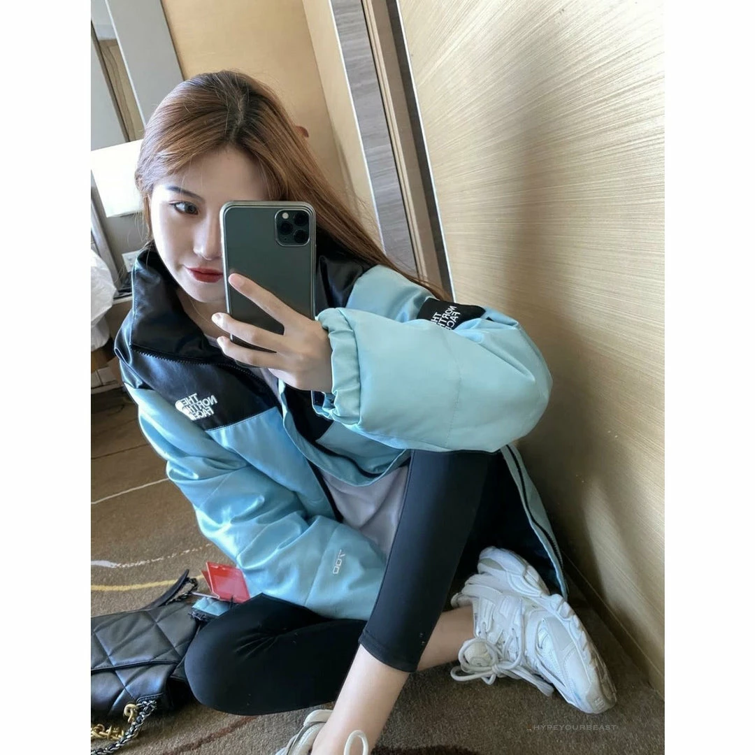 hypeyourbeast hoodies & jackets t*f x S*p*e jacket blue