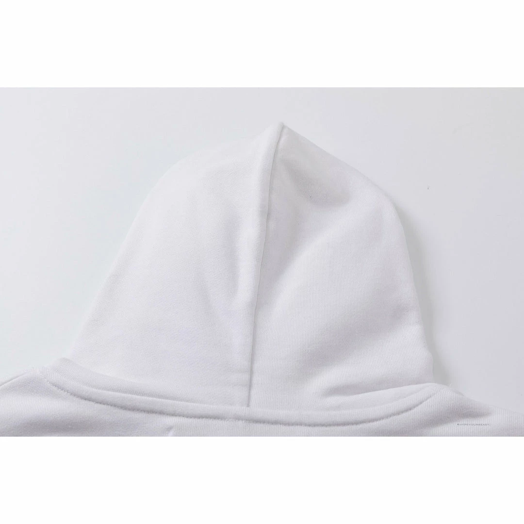 HypeYourBeast Off White Hoodie Embroidered White