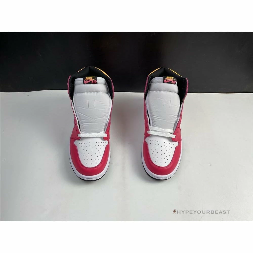 HypeYourBeast Air Jordan 1 Retro High Light Fusion Red