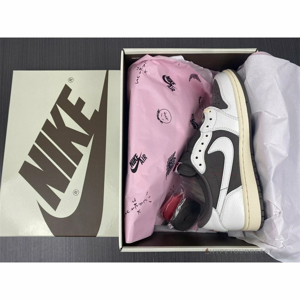 Air Jordan 1 Low X Travis Scott Grey