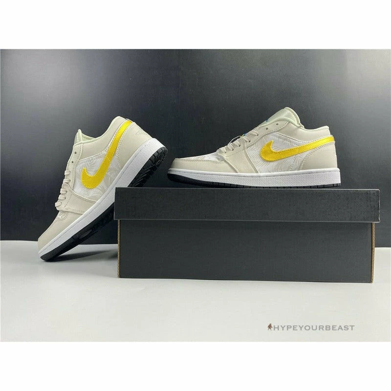 Air Jordan 1 Low ‘Palm Tree Beige Yellow’