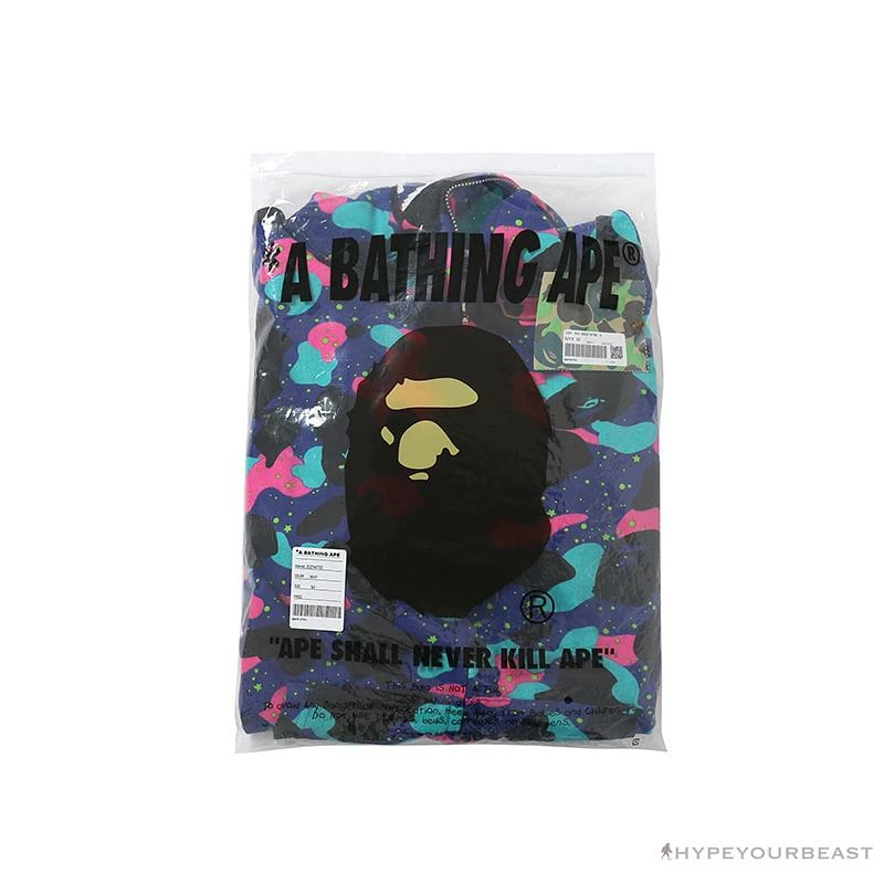 BAPE X KID CUDI Camouflage Hoodie Clothes