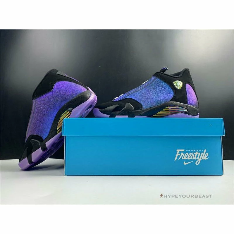 HypeYourBeast Air Jordan 14 ‘Doernbecher’ Purple