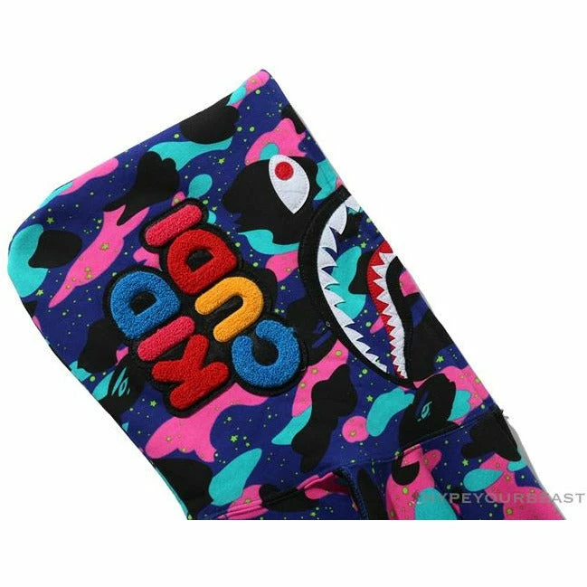 BAPE X KID CUDI Camouflage Hoodie Clothes