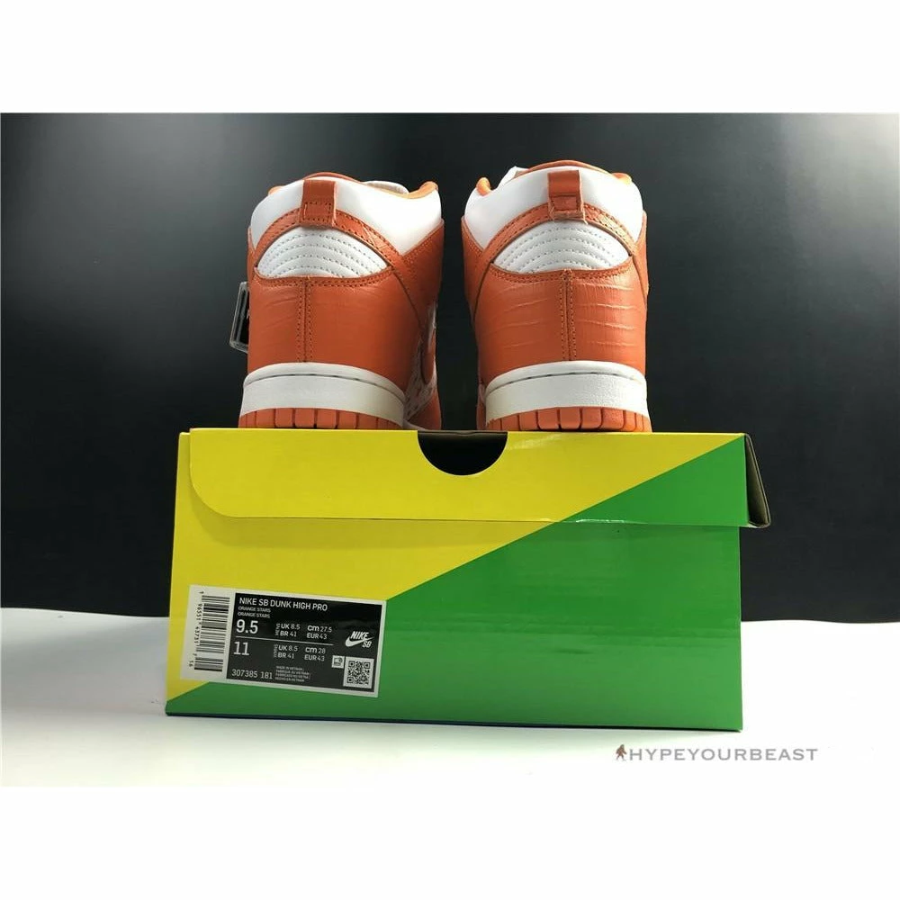 nike sb dunk high S*p*e orange blaze