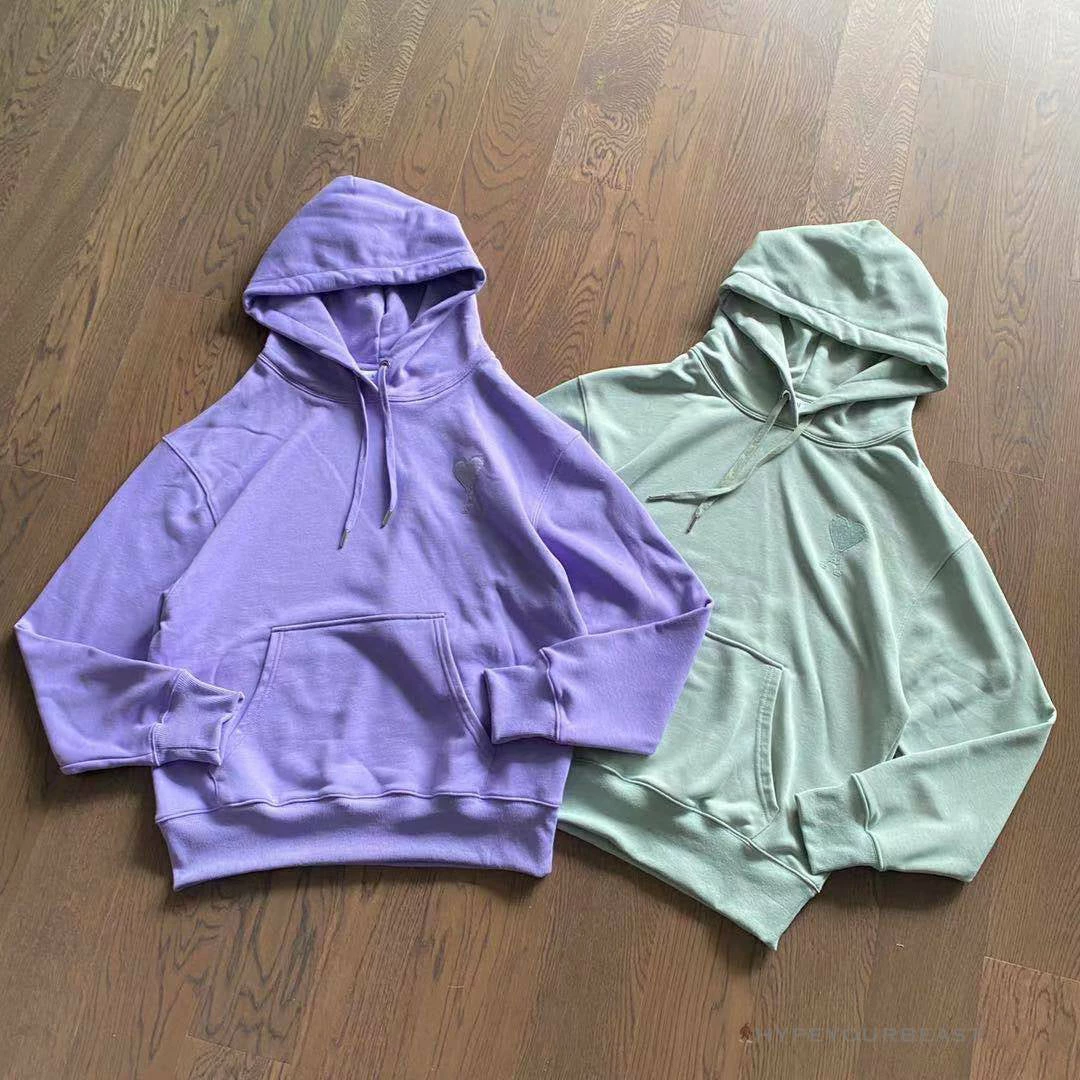 AMI Hoodie Green