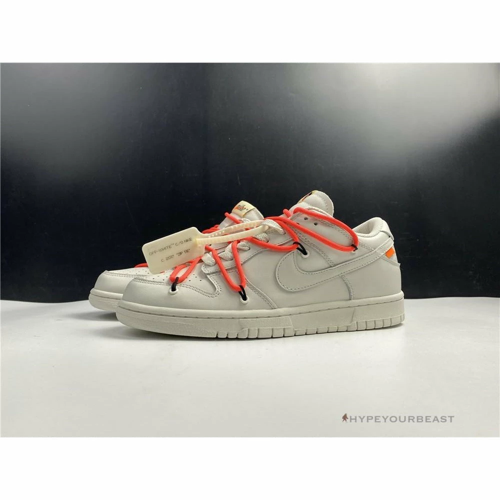 Off-White X Nike Dunk Low White