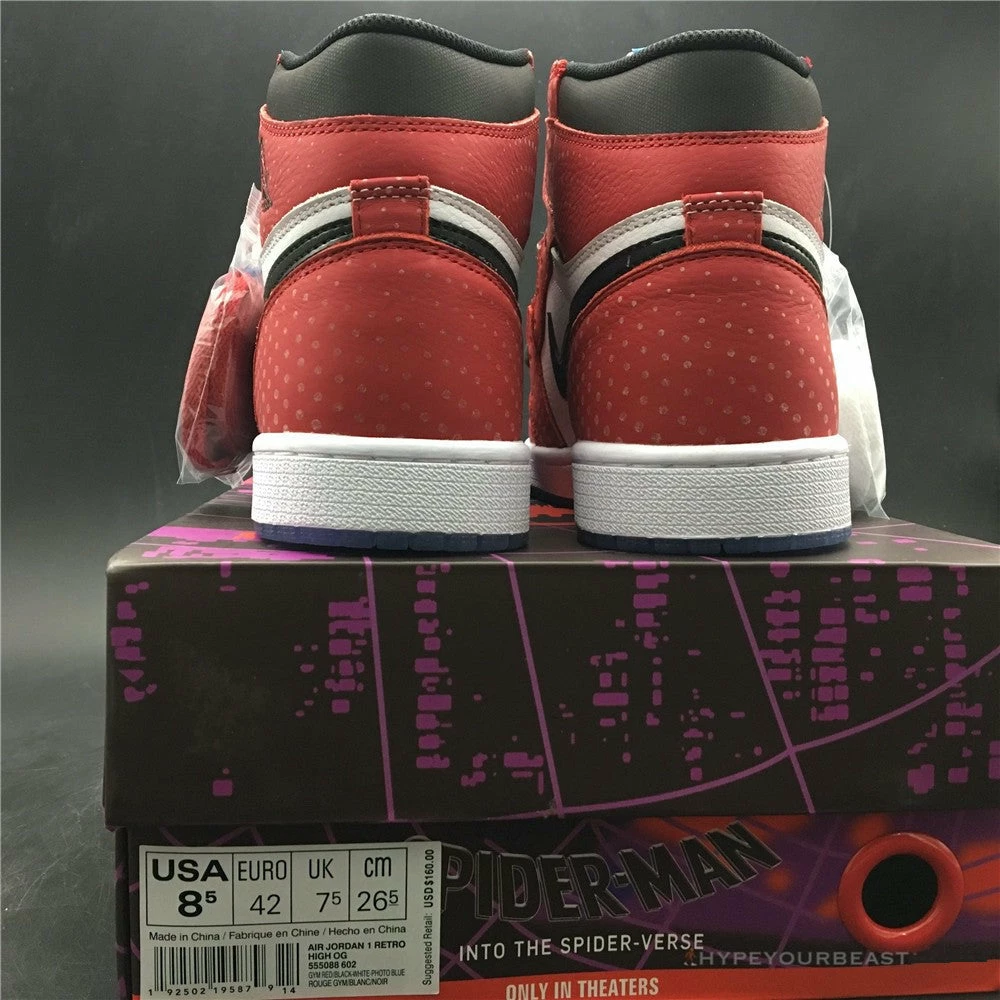 Jordan 1 Spiderman