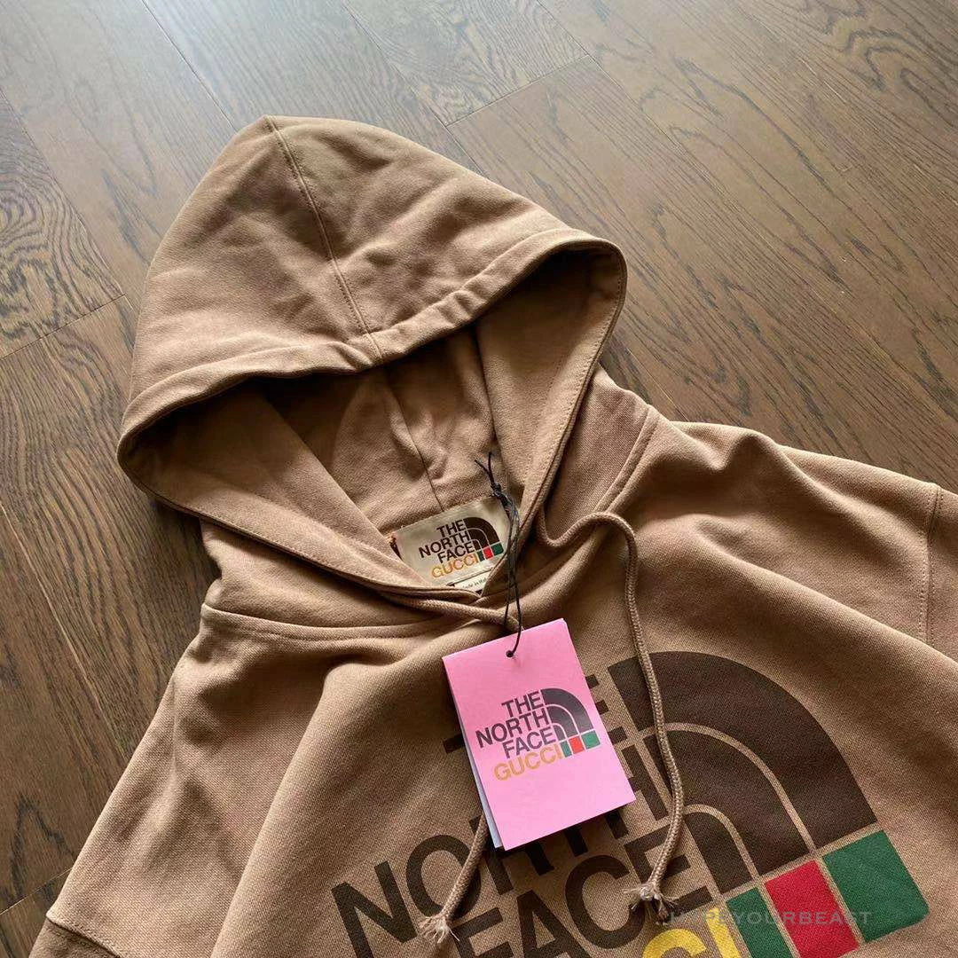 n0*h F**e x gc hoodie brown