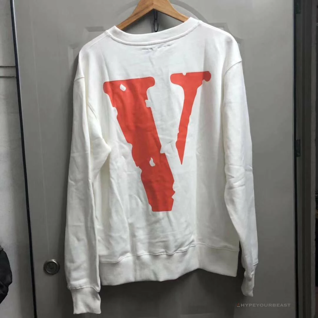 HypeYourBeast Shirts Vlone Orange Shirt – White