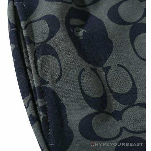 BAPE X COACH Co-Branded Dark-Blue Shorts Clothes