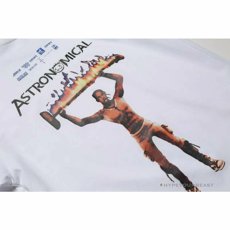 OFF-WHITE Travis Scott Cactus Jack Tee Shirt ‘WHITE’