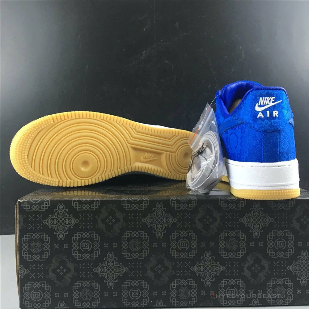 Nike Air Force 1 X Clot “Blue Silk”