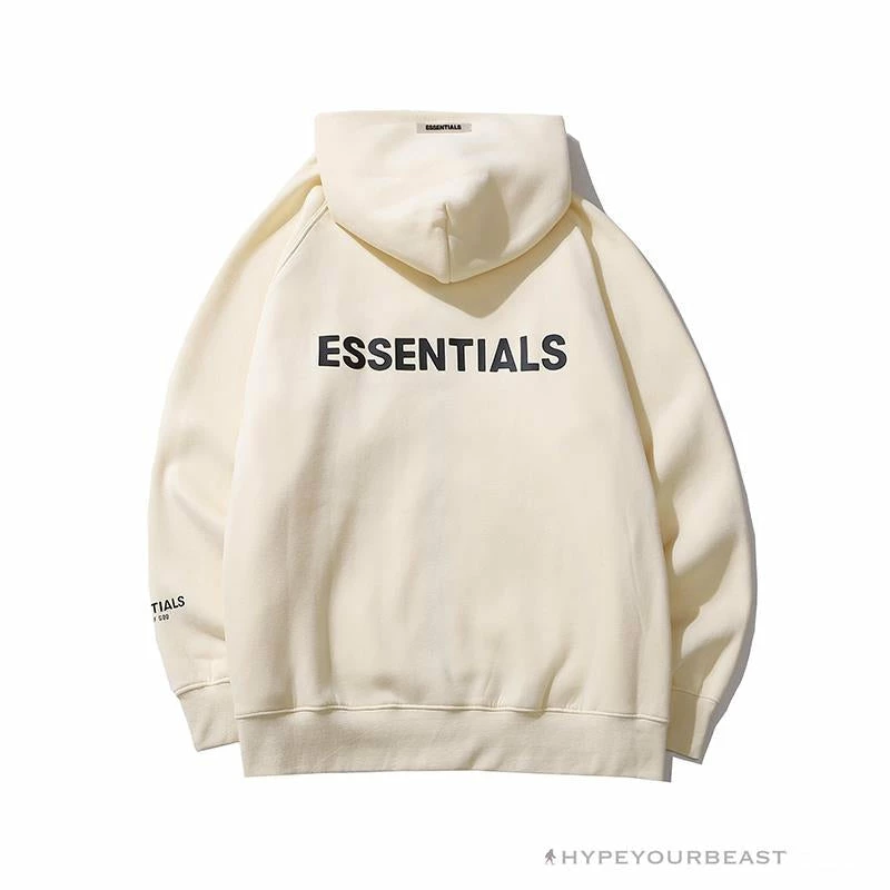 HypeYourBeast FOG Hoodie “ESSENTIALS’ Apricot