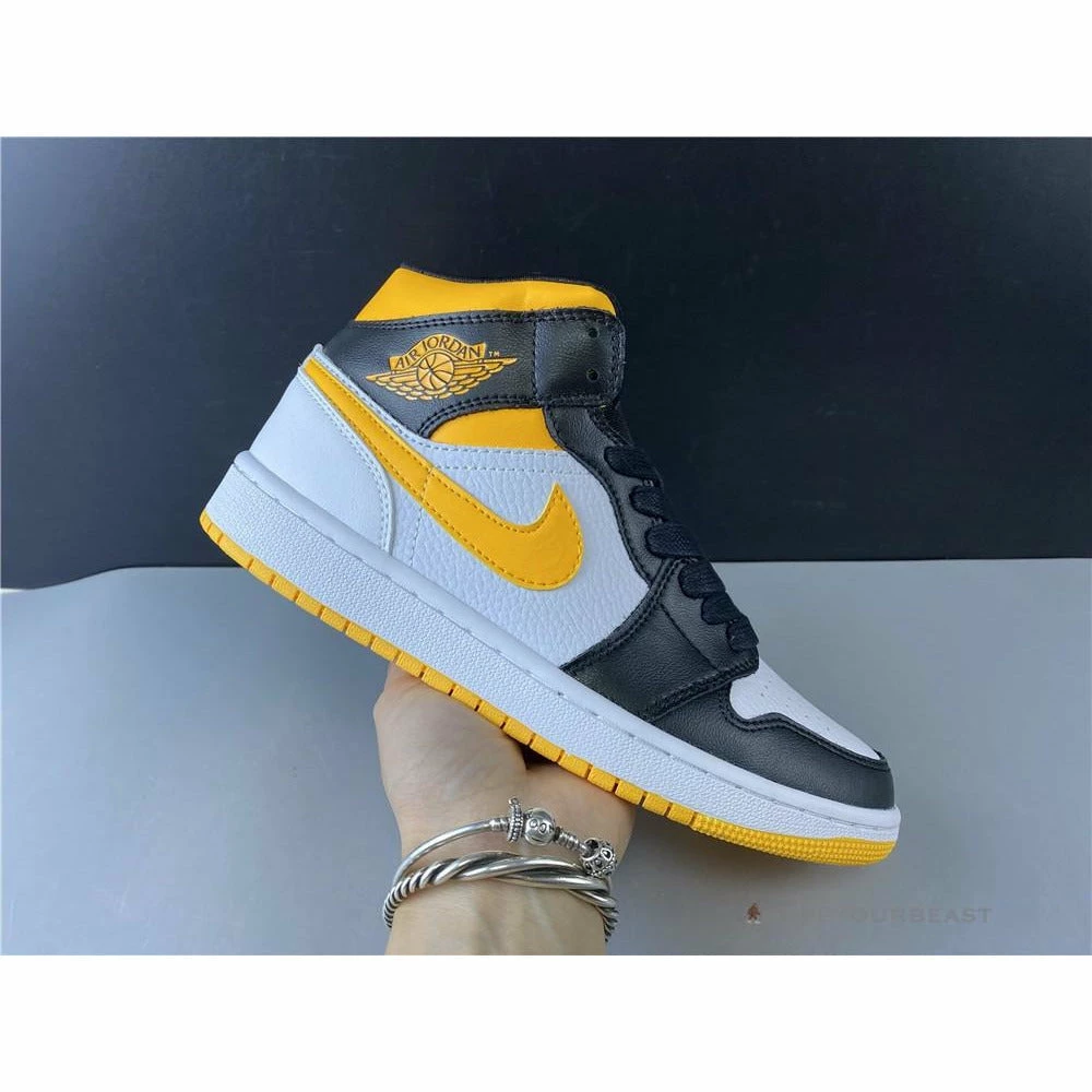 Air Jordan 1 Mid ‘Red Yellow Swoosh’