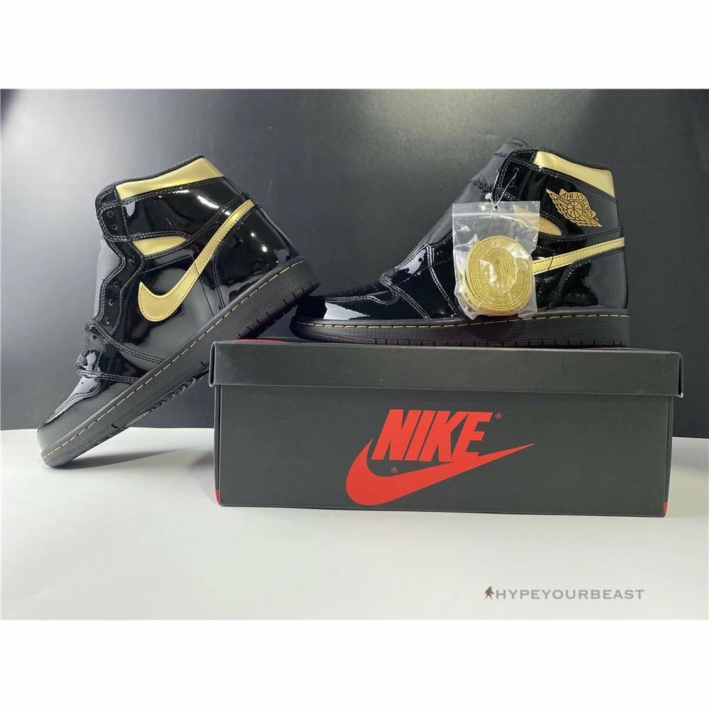 Air Jordan 1 High ‘Black Metallic Gold’