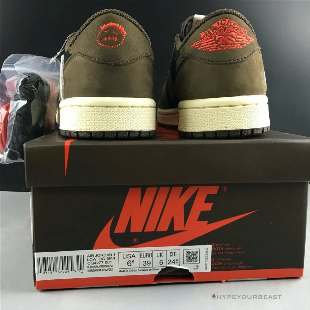 Travis Scott X Air Jordan 1 Low ‘Mocha’