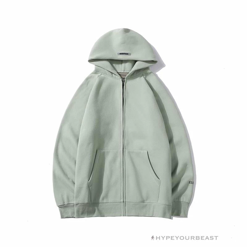 HypeYourBeast FOG Hoodie “ESSENTIALS’ Avocado Green