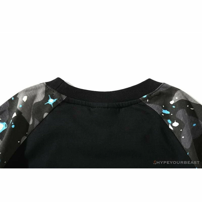Clothes BAPE Baby Milo Galaxy Astronaut Luminous Tee Shirt ‘BLACK’