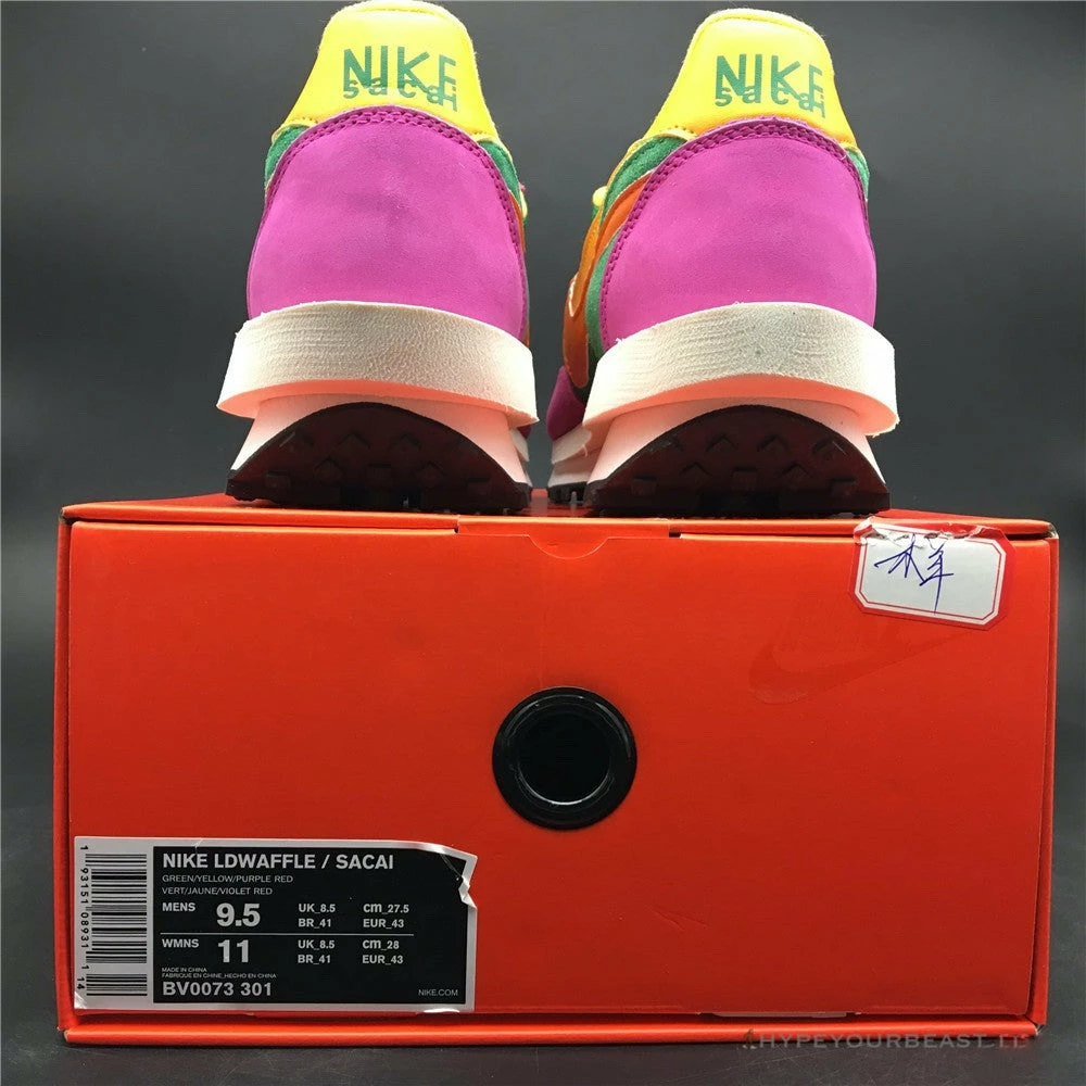 Nike LD Waffle Sacai Pine Green