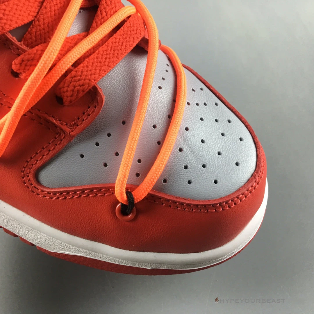Nike Off-White X Dunk Low ‘University Red’