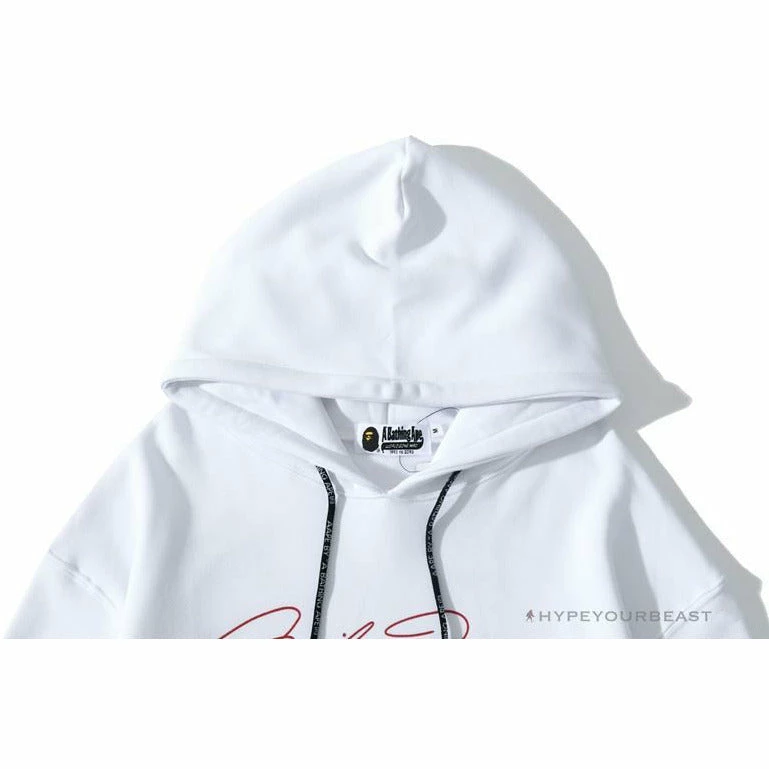 BAPE Marilyn Monroe Camouflage Background Hoodie ‘WHITE’ Clothes
