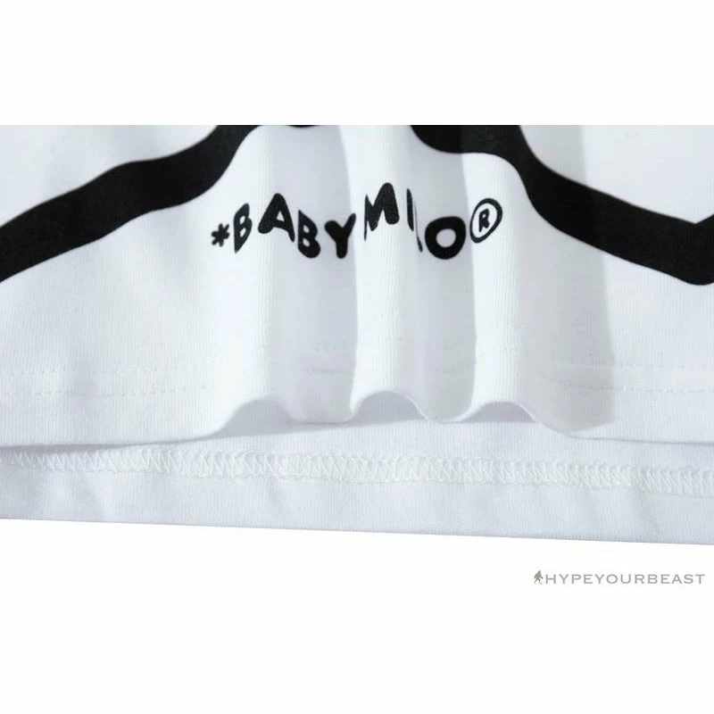 BAPE Baby Milo Cartoon Vest Color Matching Tee Shirt