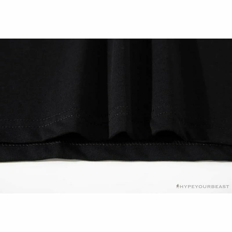 BAPE Shark Head PONR Tee Shirt ‘BLACK’ Clothes