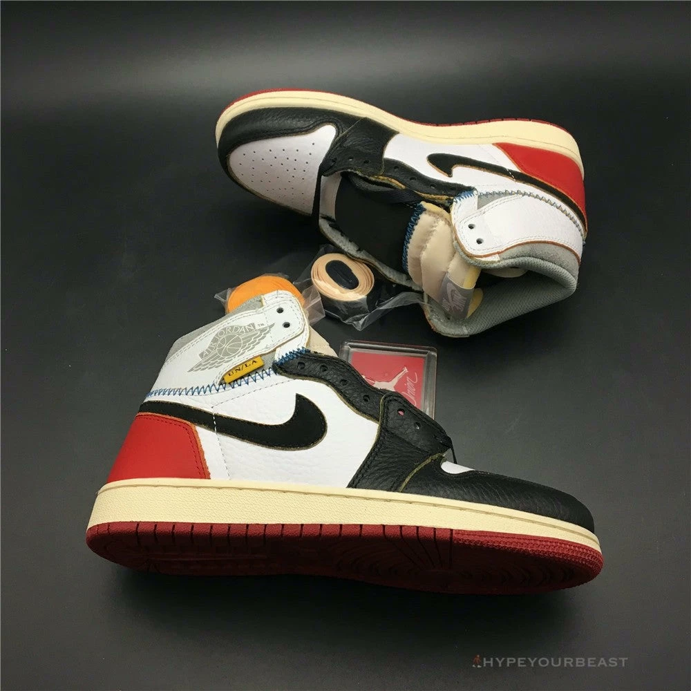 Air Jordan 1 Retro HI “Union – Black Toe”