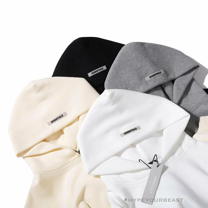 HypeYourBeast Hoodies & Jackets FOG Hoodie Reflective ‘ESSENTIALS’ Dark Gray